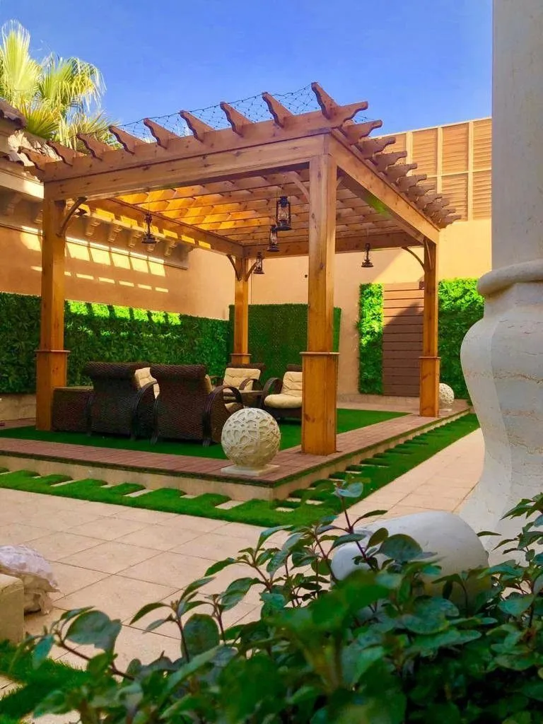 مقاول تركيب برجولات شرق الرياض – تفصيل برجولات خشبية وحديد