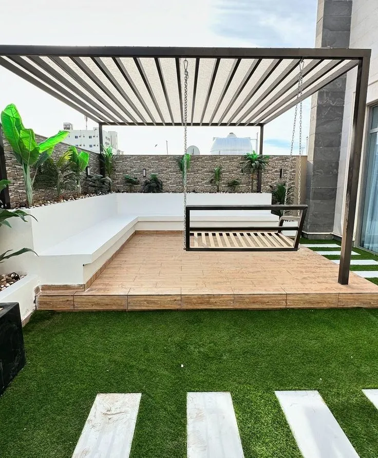 برجولات ديكور خارجية في الرياض – أشكال بتصاميم فنية مميزة