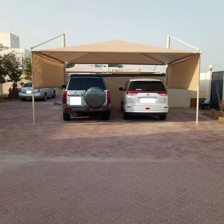مظلات مواقف سيارات تركيب بالرياض