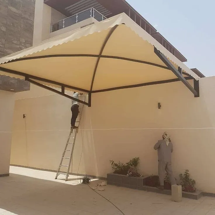 مظلات قماش تركيب لسيارات انواع اقمشة السيارات الرياض