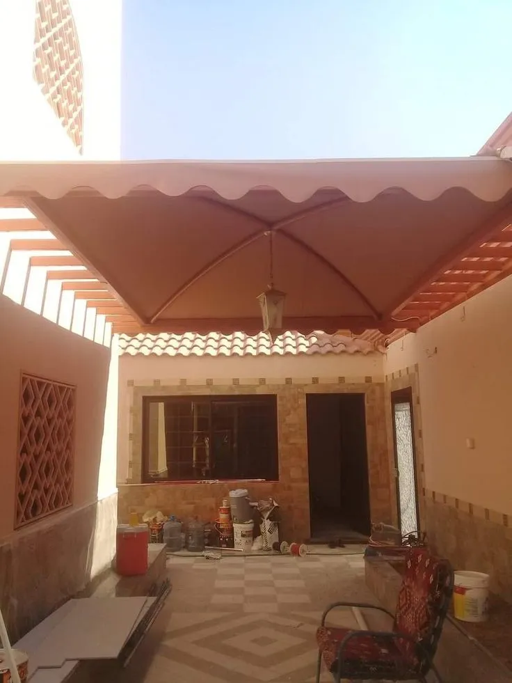 مظلات قماش تركيب لسيارات انواع اقمشة السيارات الرياض