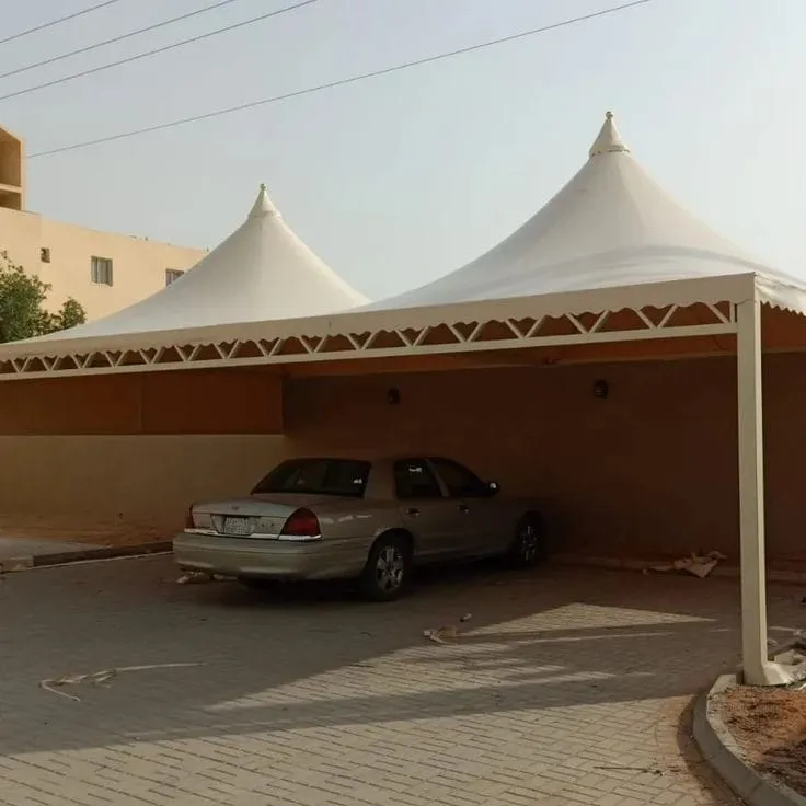 حداد تركيب مظلات هرمية باقل سعر الرياض