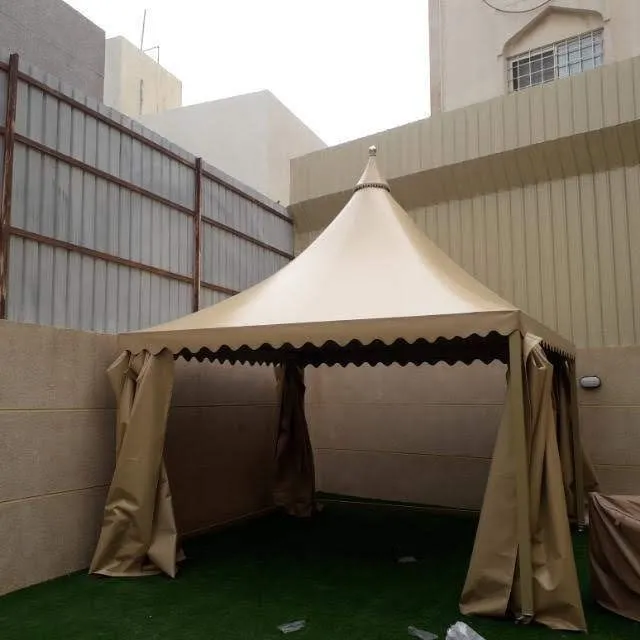 حداد تركيب مظلات هرمية باقل سعر الرياض