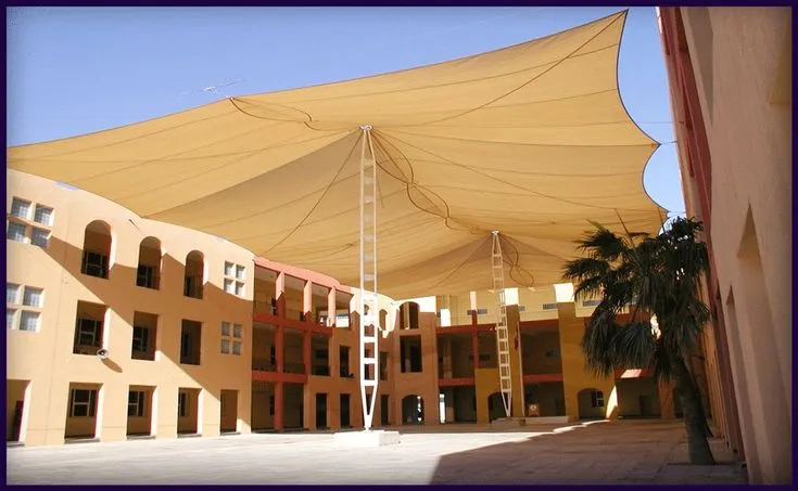 مظلات مدارس بالرياض – مظلات PVC وسواتر حماية بأسعار مناسبة